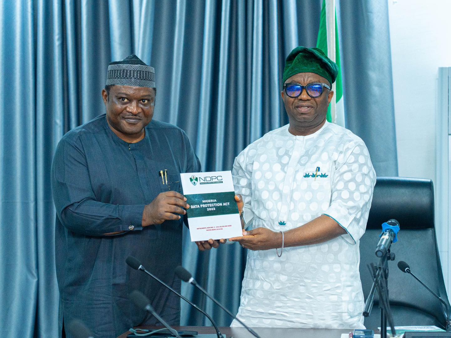 FIC Professionals Network PLC courtesy visit to NDPC (Nigerian Data protection Commission)